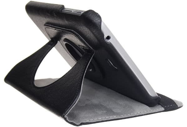 Roterende rustningsetui til Samsung Galaxy Tab 3 7.0 P3200 - (Sort) Black