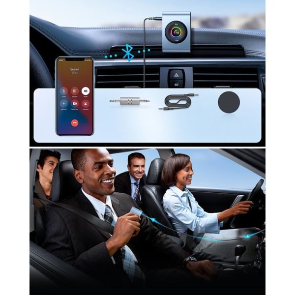 Joyroom Bil Bluetooth 5.3 Sändare och Handsfree Kit - Blå