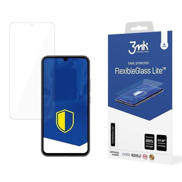 3mk Galaxy A34 5G hærdet glas skærmbeskytter Hybrid Flexi 6H