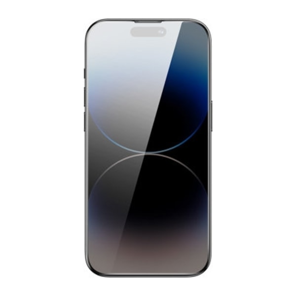 Baseus iPhone 14 Pro Härdat Glas Skärmskydd Privacy Svart