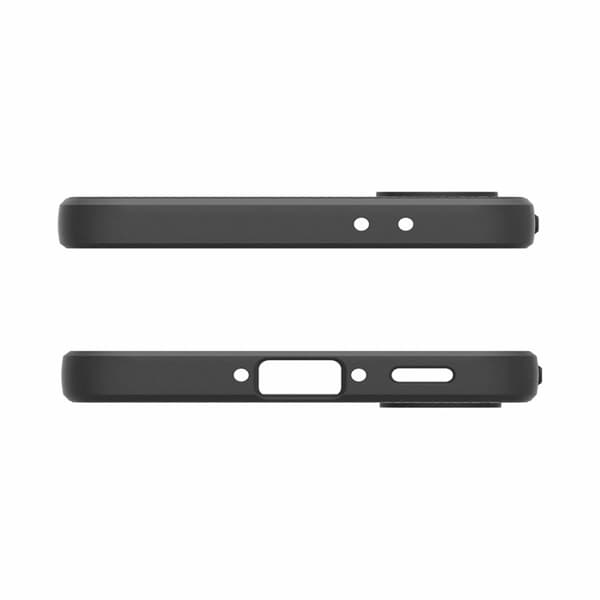 Spigen telefonetui til Galaxy A36 5G Liquid Air - Matt Sort Svart