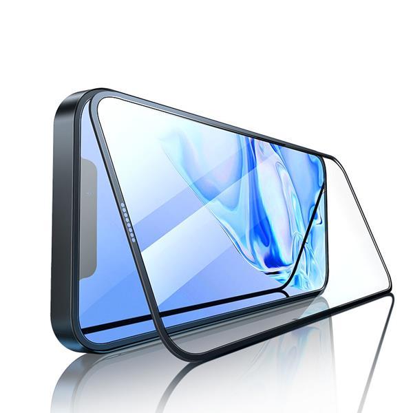 Joyroom 360 Cover Plus karkaistu lasi iPhone 13 Pro Max - sininen Blue