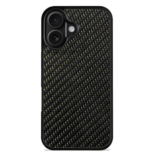 Mobilskal till iPhone 17 Aramid Fiber Shockproof - Guld Guld