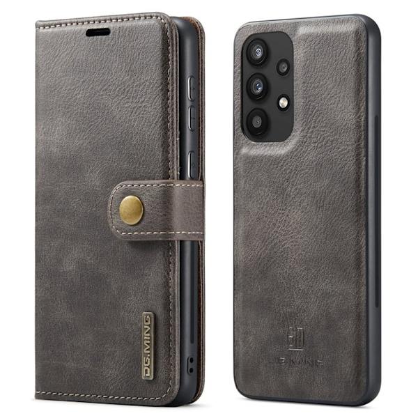 DG.MING Plånboksfodral Folio Flip Stand Samsung Galaxy A33 5G Grå