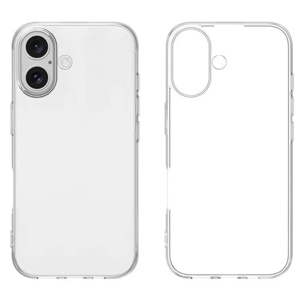 Telefontaske til iPhone 16 Plus Ultra Slim 0.3mm - Gennemsigtig Transparent
