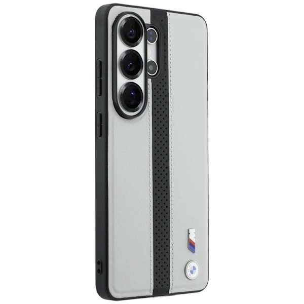 BMW Mobilskal För Galaxy S26 Ultra Magsafe Perforated Stripe Logo - Grå Grå