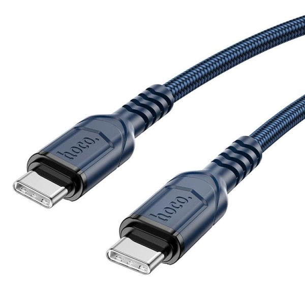 Hoco USB-C til USB-C Kabel 60W 2m - Blå