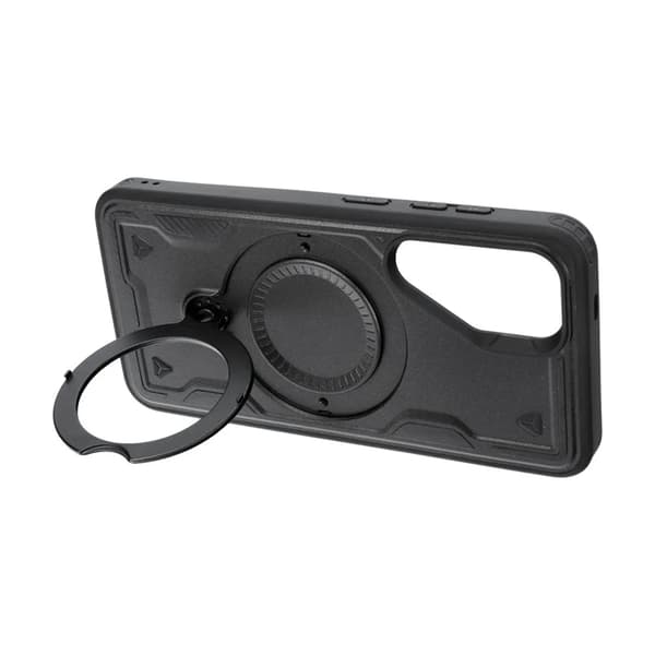 Telefontaske til Xiaomi Redmi 13 4G Frost Armor - Sort Svart