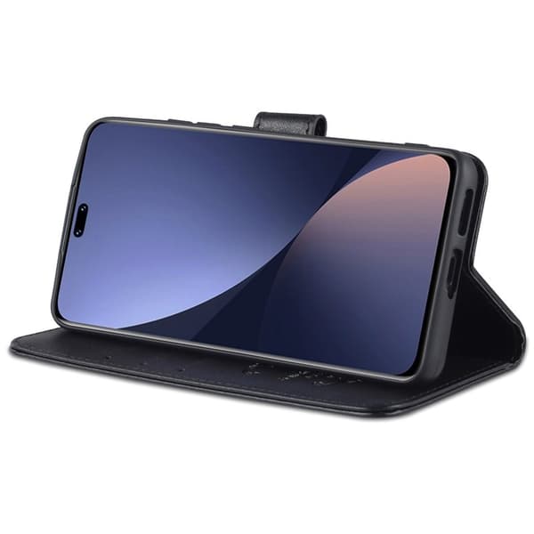 AZNS Xiaomi 13 Lite / Civi 2 5G Plånboksfodral Konstläder - Svart