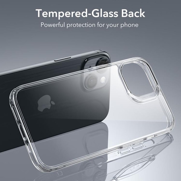 ESR Telefontaske til iPhone 15 Plus Ice Shield - Klar Transparent