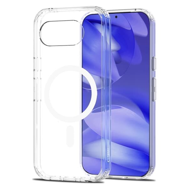 Tech-Protect Mobilcover Til Google Pixel 10/10 Pro MagSafe Flexair Hybrid - Klar Transparent