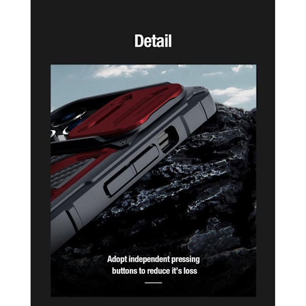 Nillkin iPhone 14 Plus Skal Adventurer Pro - Röd