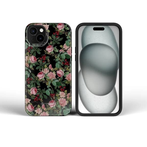 Forcell telefontaske til iPhone 15 MagSafe Mirage - Pink Drama