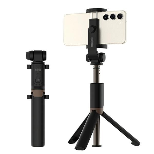 Araree Selfiestick Tripod Bluetooth Selfie Pod - Svart Svart