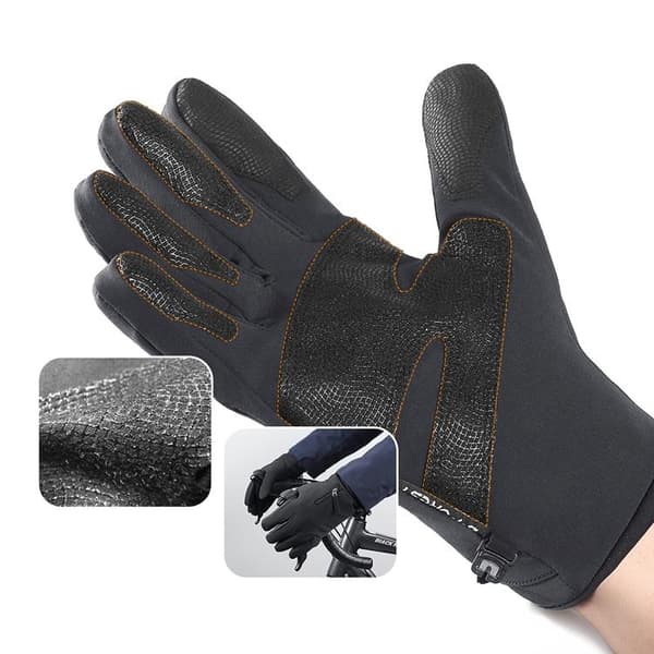 Anti-Slip Vinter Mobil Sports Touchhandsker/Handsker Størrelse XL Black