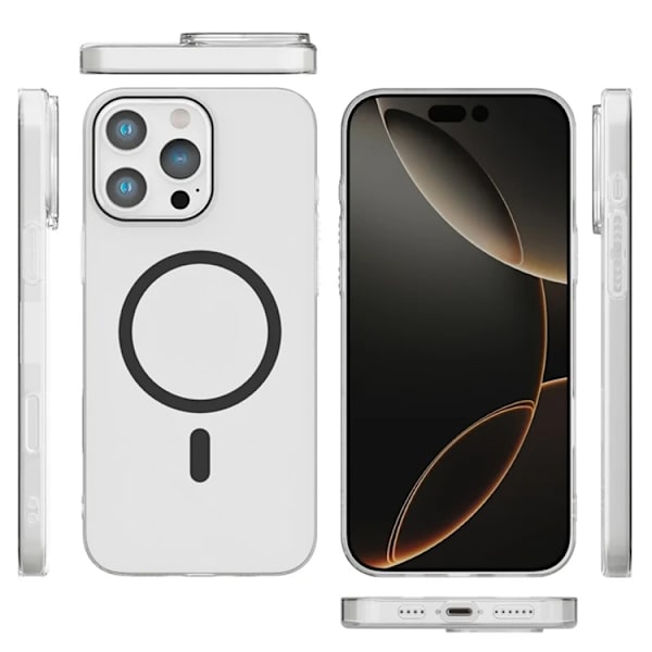 Mobilskal till iPhone 16 Pro MagSafe Compatible Protective Svart