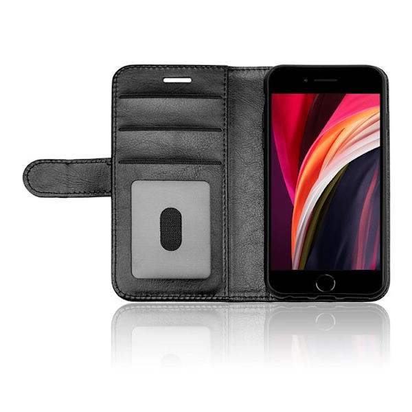 SiGN Pungetui til iPhone 7/8/SE (2020/2022) - Sort Svart