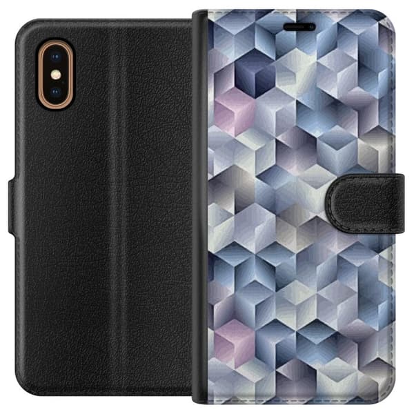 Plånboksfodral till Apple iPhone XS Max med Cyklon