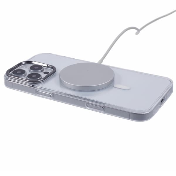 X-LEVEL Clear Series Mobilskal till iPhone 16 Pro MagSafe Transparent Vit