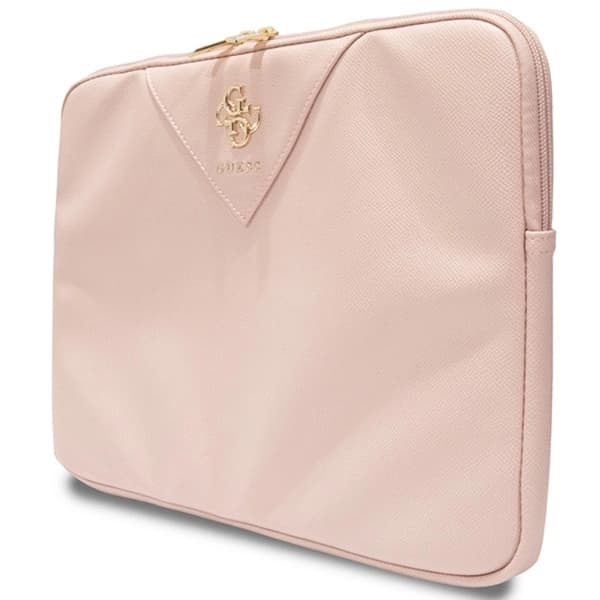 Guess Datorfodral 14" Triangle 4G - Rosa Rosa