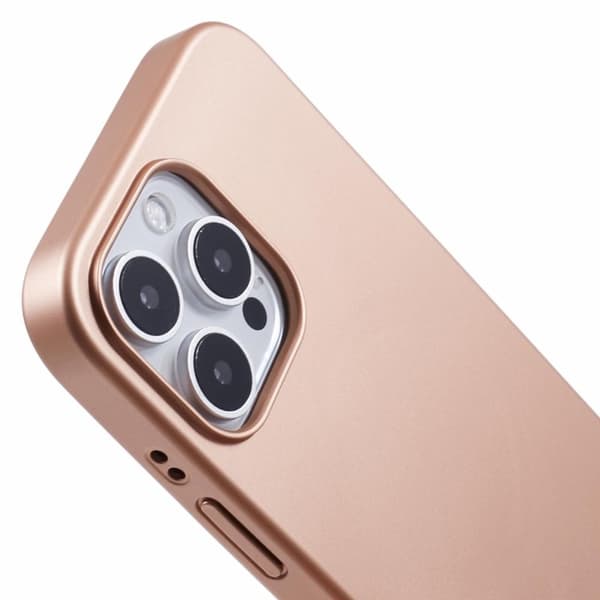 X-LEVEL Mobilskal till iPhone 16 Pro MagSafe Honeycomb TPU Guld