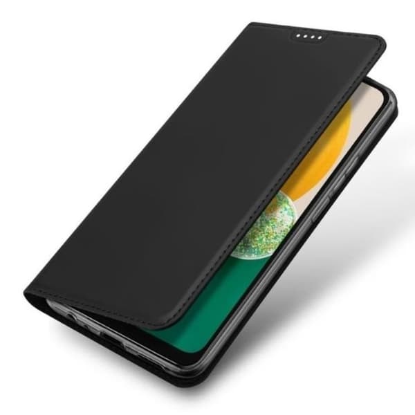 DUX DUCIS Skin Pro Galaxy A24 4G Pung Taske PU Læder - Sort Black