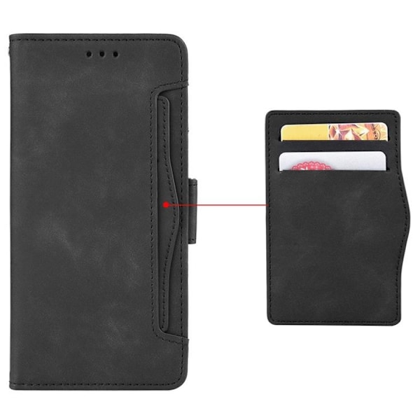Asus Zenfone 9 Plånboksfodral PU Läder - Svart Svart