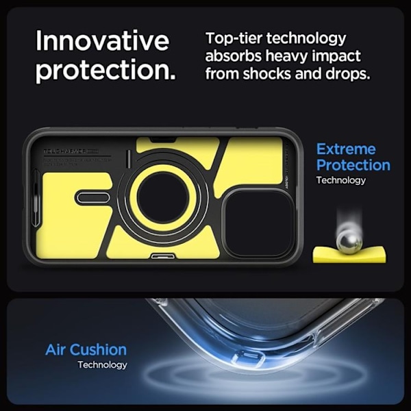 Spigen iPhone 15 Pro Max Mobilskal Magsafe Tough Armor - Svart