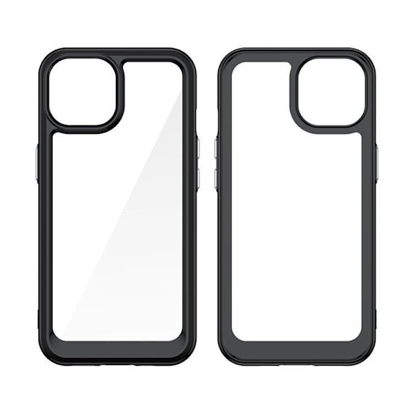 iPhone 15 Plus -puhelimen kuori Outer Space - läpinäkyvä Transparent