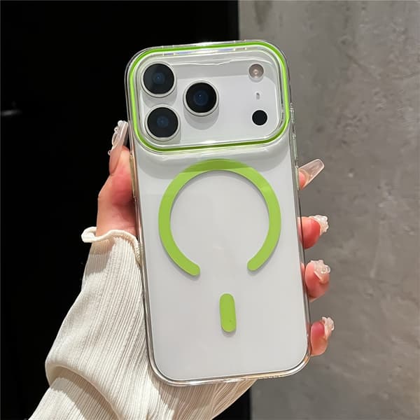 Mobilskal till iPhone 17 Pro MagSafe TPU + PC - Grön Grön