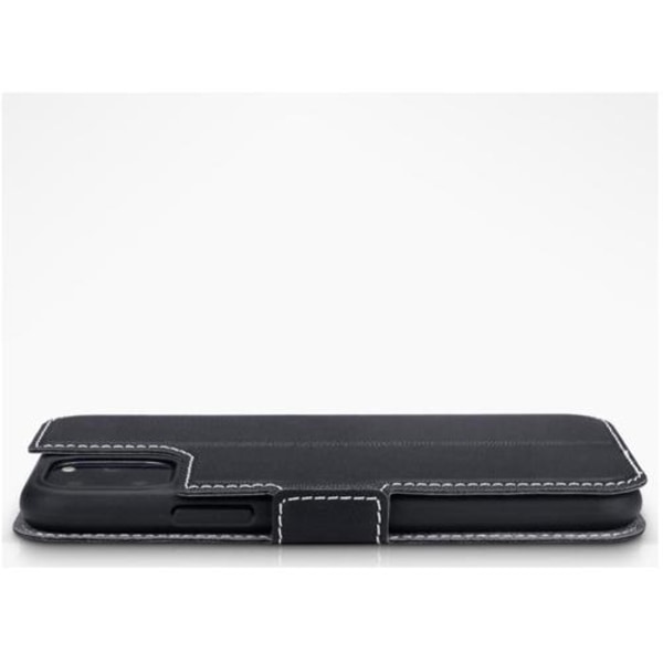 Terrapin Slim lompakkokotelo iPhone 12 & 12 Pro - musta Black