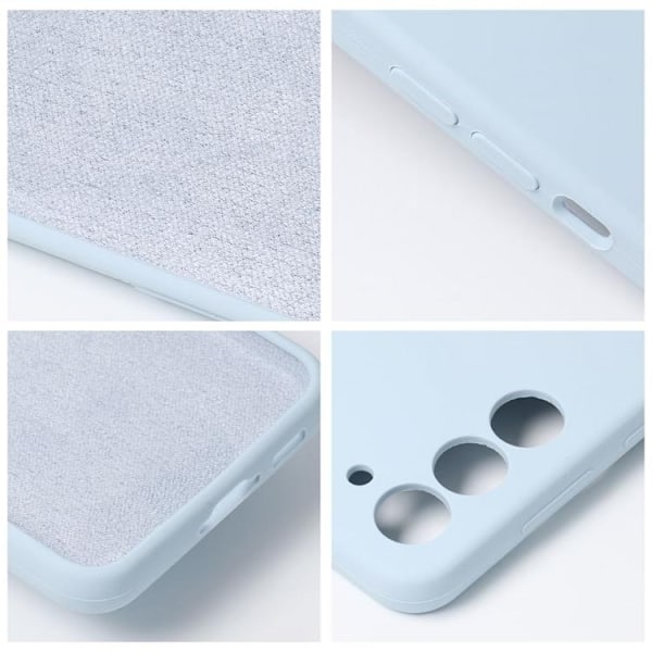 Roar Galaxy A55 5G Mobilskal Cloud Skin - Ljusblå