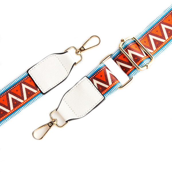 Bom Skulderrem - Strap OrangeWhite White