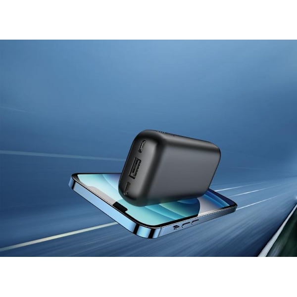 VEGER Powerbank 10000 mAh PD QC 3.0 3A 20W S10 - Svart