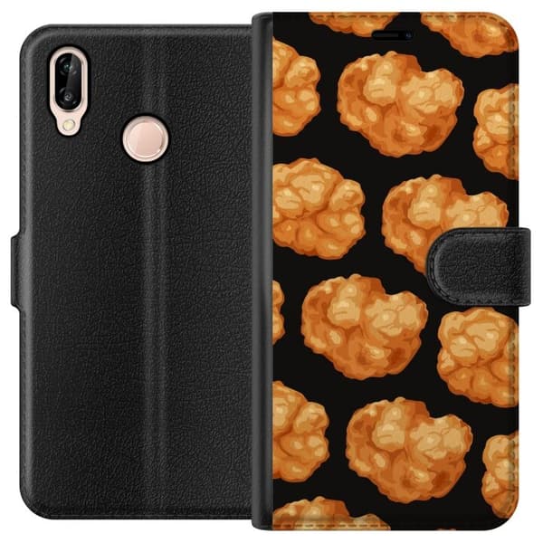 Plånboksfodral till Huawei P20 lite med Nuggets