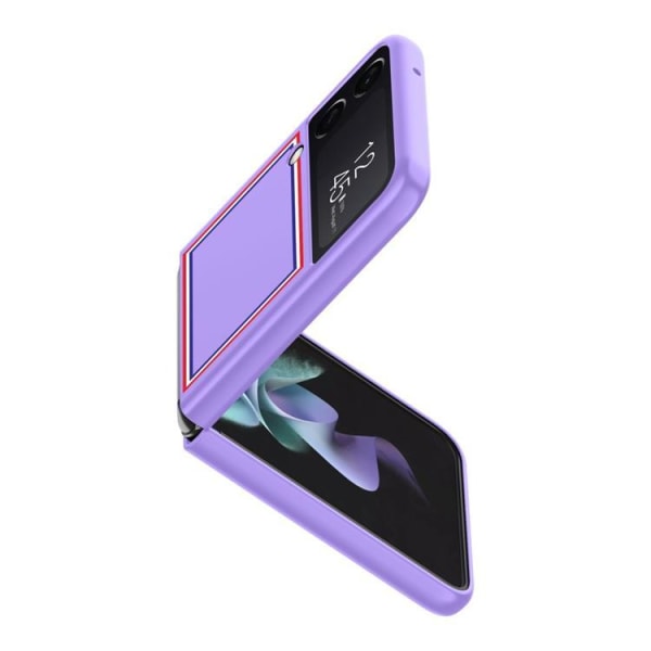 Pudotuksenkestävä Galaxy Z Flip 4 -kotelo - violetti