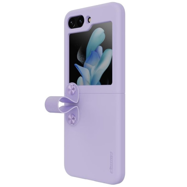 Nillkin Galaxy Z Flip 5 -matkapuhelinsuoja Flex Flip - violetti