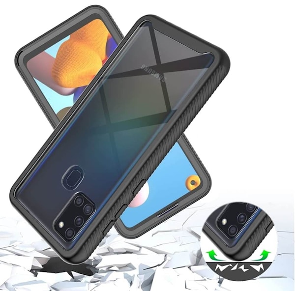 Tech-Protect Defense360 Galaxy A21s - Svart Svart