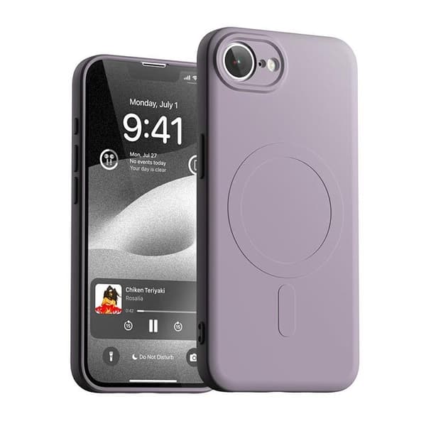 Mercury Mobilskal till iPhone 16e MagSafe Semi-Silikon - Lavendel Lila