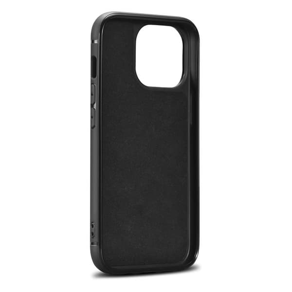 iCarer iPhone 14 Pro Max Kuori Magsafe Aitoa Nahkaa - Sininen Blå