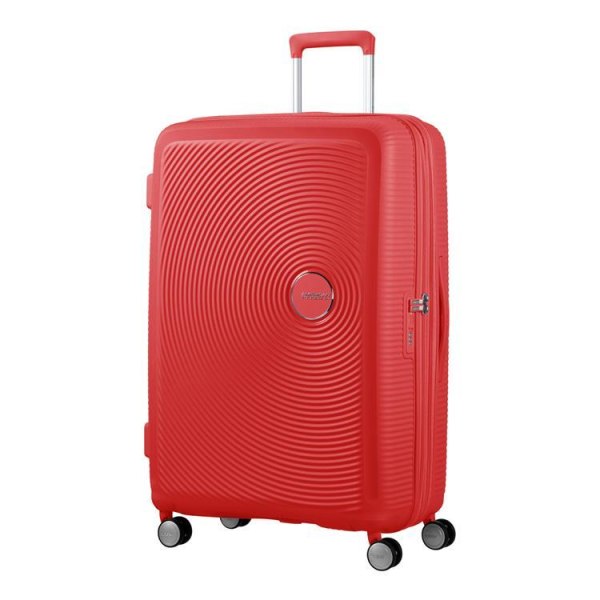 American Tourist Suitcase Soundbox 77 - Carol Red