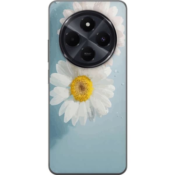 Telefontaske til Xiaomi Redmi A4 med sommerblomster