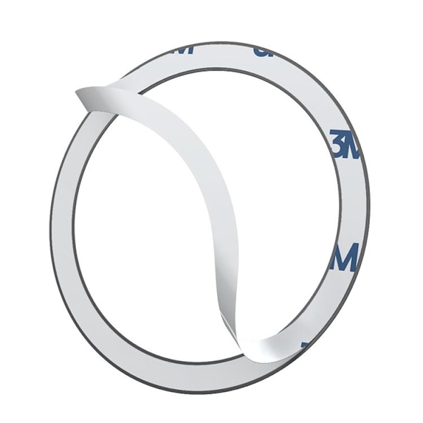 Baseus Halo MagSafe Magnetic Ring 2 Pcs - Svart Svart