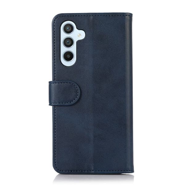 Plånboksfodral för Samsung Galaxy S26 Plus Konstläder med ställ - Blå