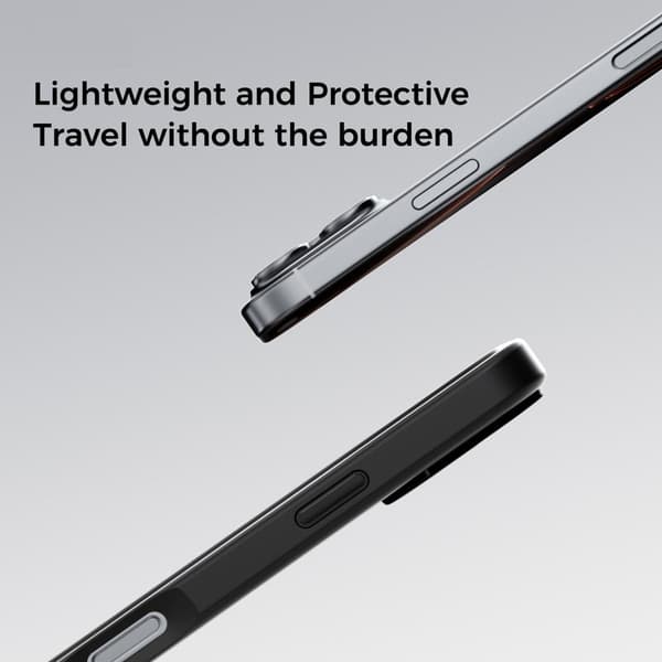 ABEEL CF-Lyocell Series Mobilskal till iPhone 15 Pro Max MagSafe Svart