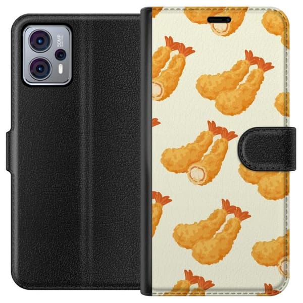 Pung Taske til Motorola Moto G23 med Rejer
