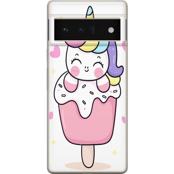 Telefontaske til Google Pixel 6 Pro med Happy Unicorn