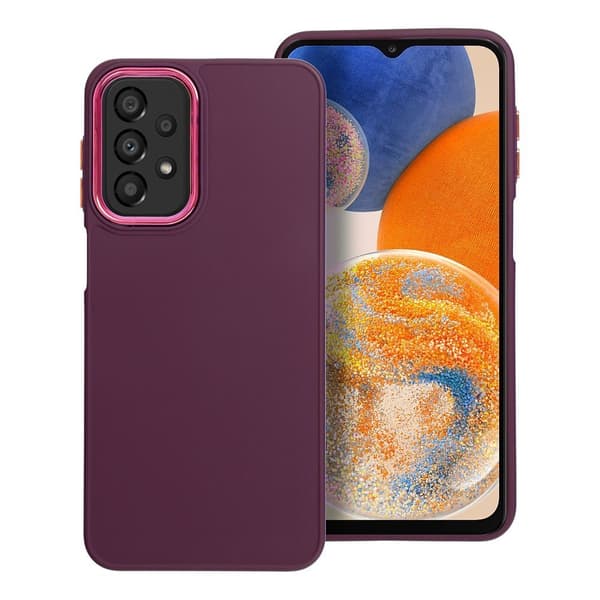 Holdbart FRAME Cover til Samsung A23 5G lilla Lila