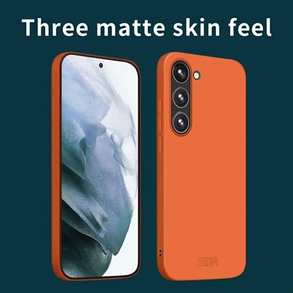Mofi Galaxy S24 Plus Mobilskal JK Qin Series - Orange
