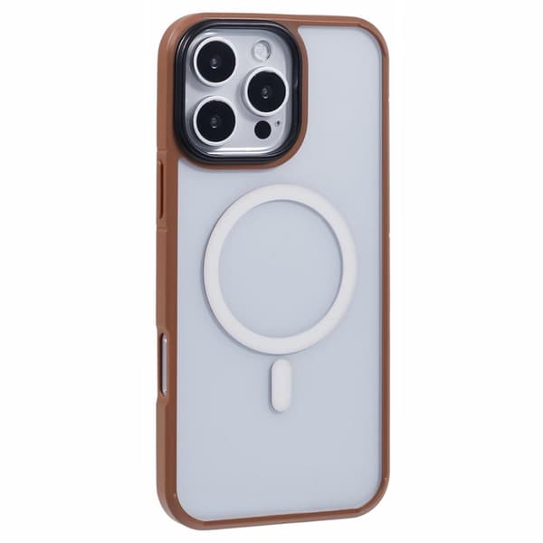 X-LEVEL Crystal Clear Mobilskal till iPhone 16 Pro Max Guld
